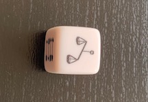 Quadrantology die close-up